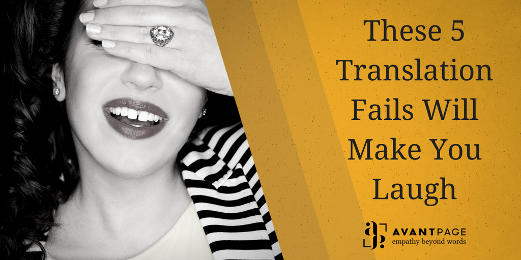 These 5 Translation Fails Will Make You Laugh