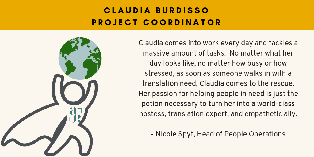 Everybody Needs a Hero: Claudia’s Hero Story