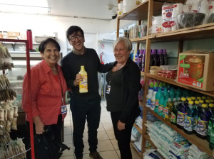 Eduardo, our Account Manager, with Linda and Marge who dedicate their work to increasing language access